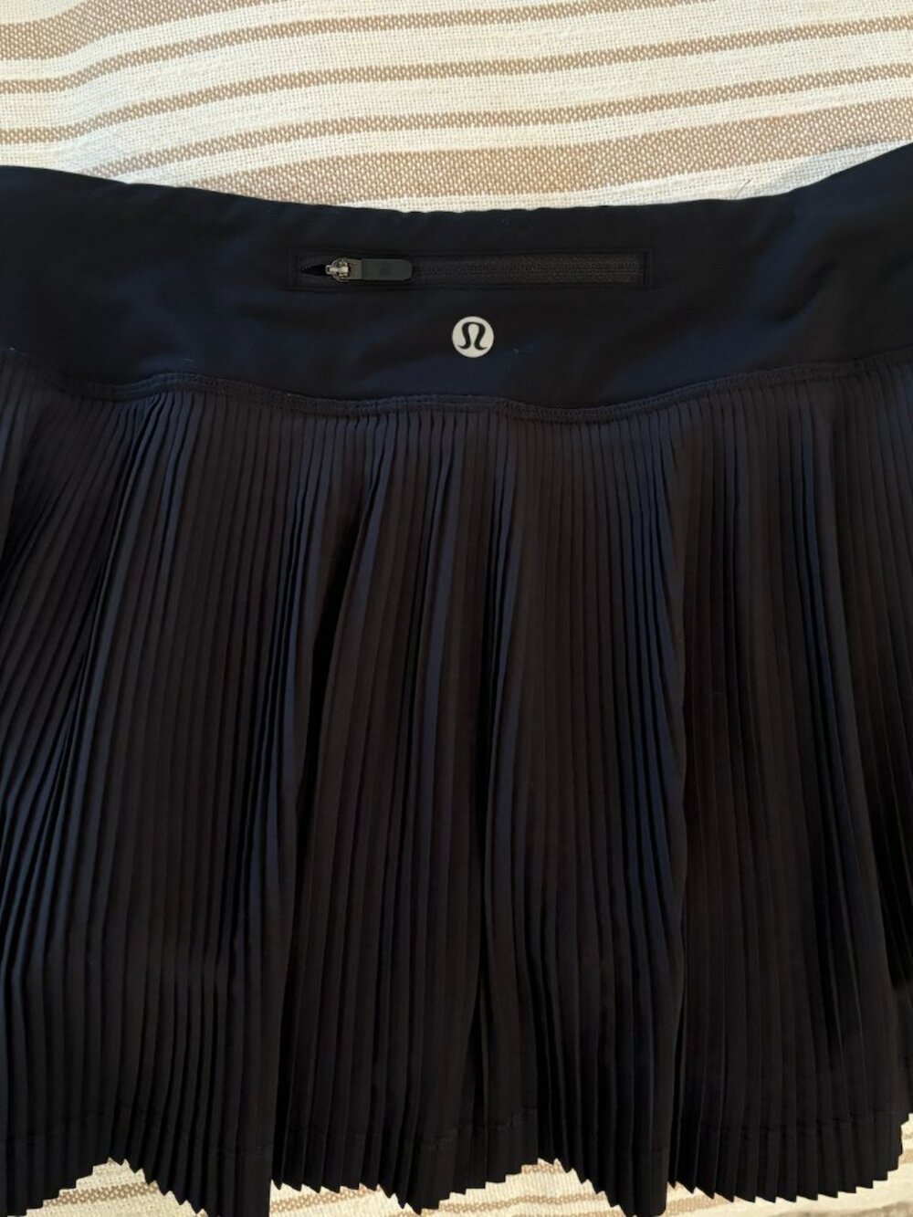 Lululemon Womens Black Tennis Skirt